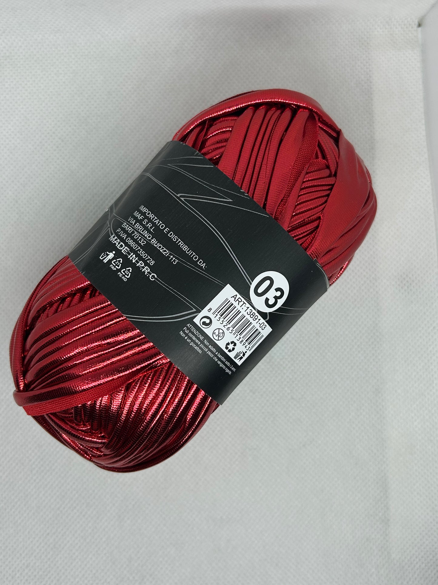 MAF fettuccia metallizzata 100g  13891-03