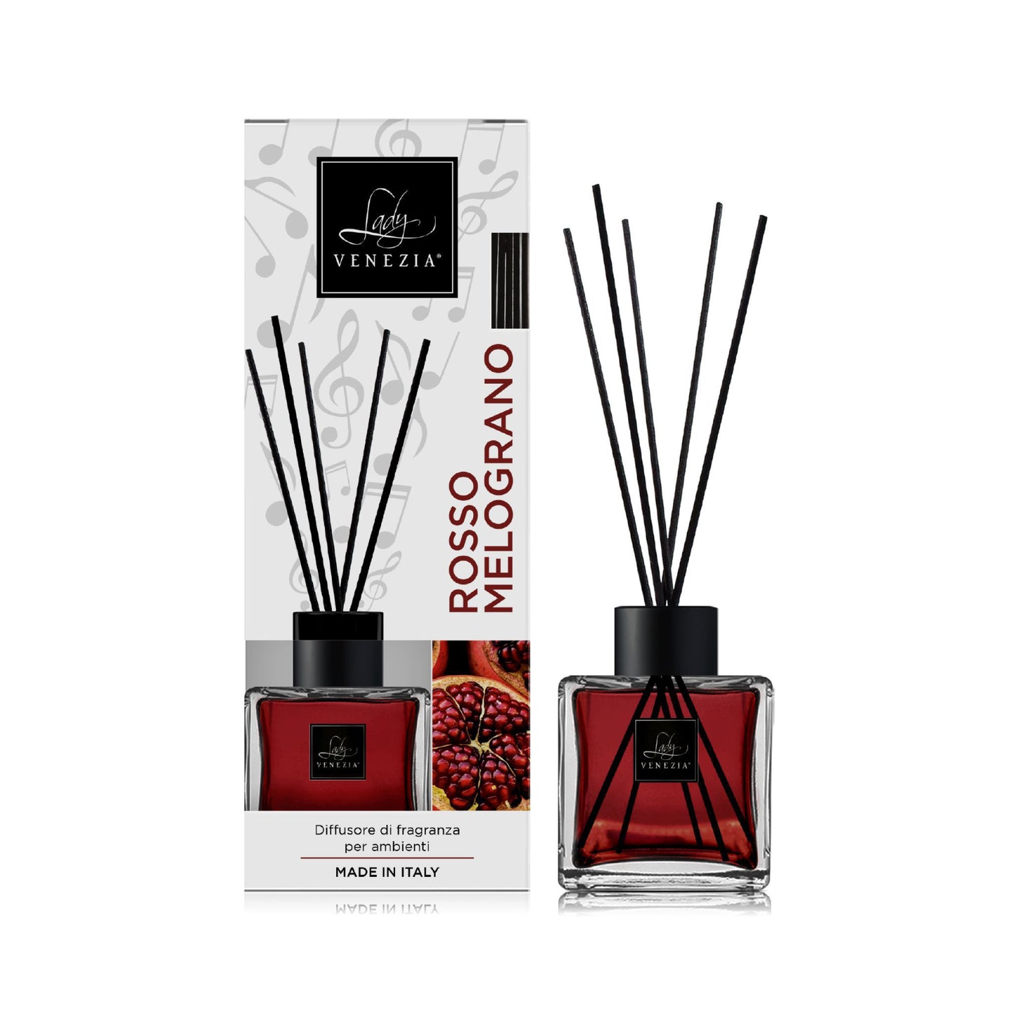 LADY VENEZIA cubo 100ml ROSSO MELOGRANO