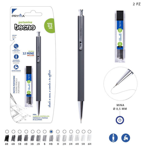 PRYMA set portamine da 0.5 mm