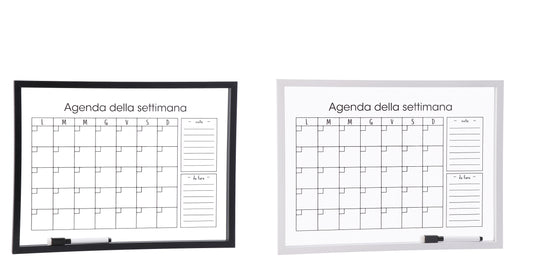 LAVAGNA VETRO MDF CON PENNA 40X30CM