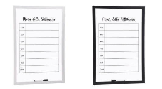 LAVAGNA VETRO MDF CON PENNA 40X60CM