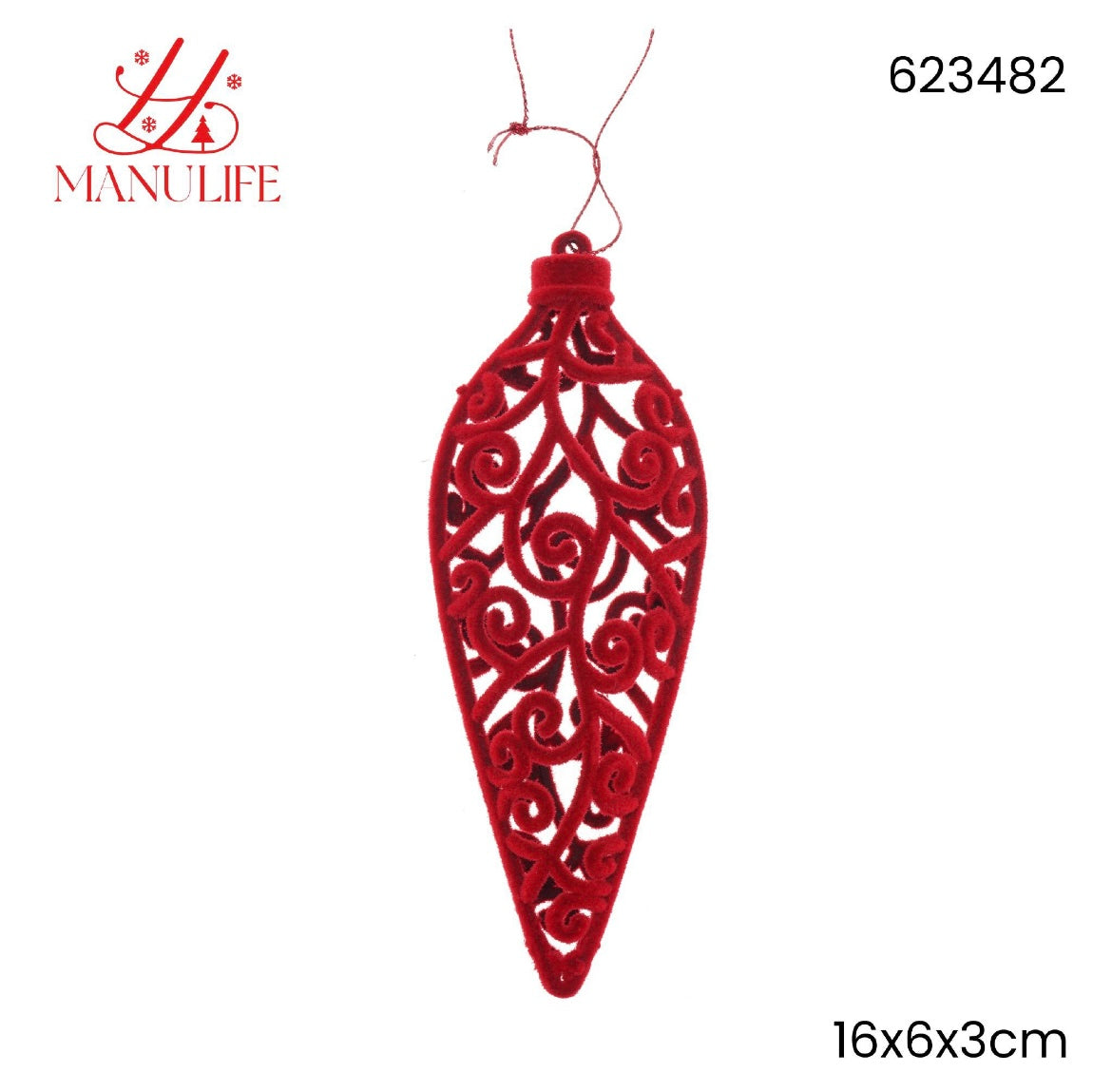 NATALIZIA appendino 16x6x3cm 623482