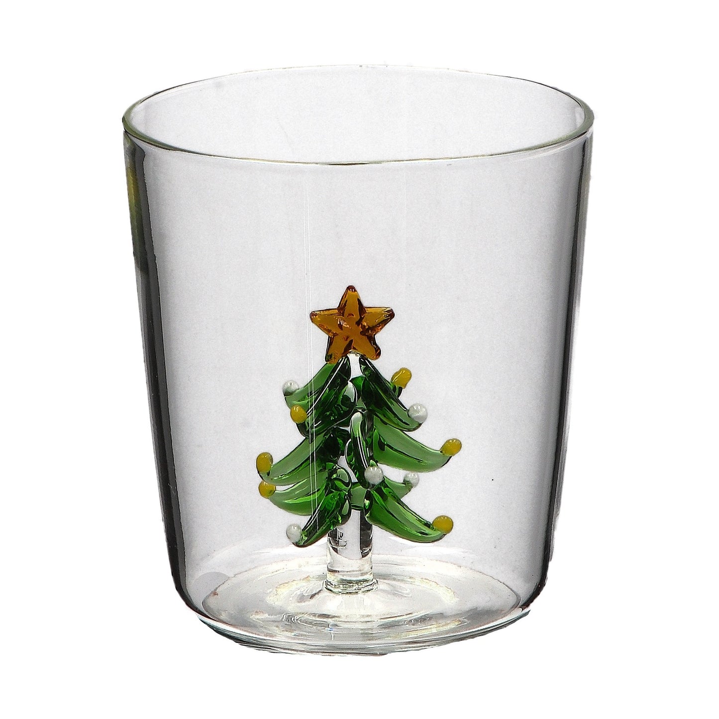 NATALIZIA BICCHIERE VETRO 3D 35CL