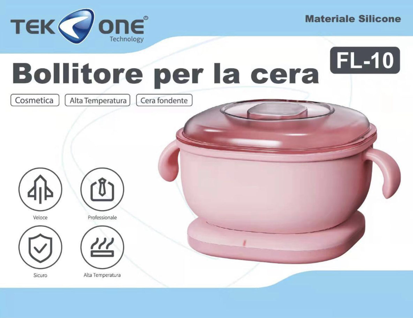 TEK ONE bollitore per la cera FL-10