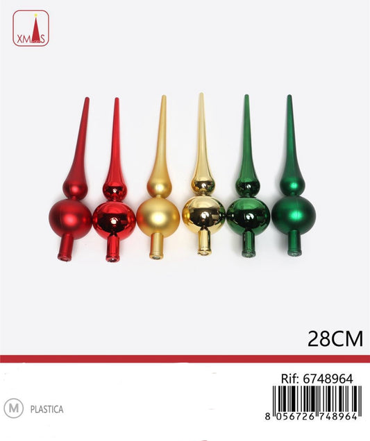 NATALIZIA puntale 28cm