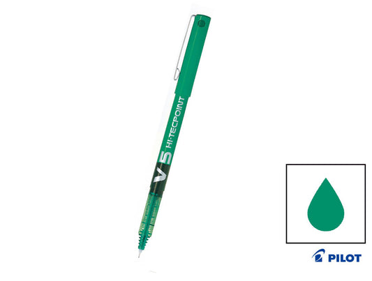 Pilot V 5 hi-tecpoint penna verde 0,5