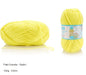 Filati coccole GIALLO 100g/230m