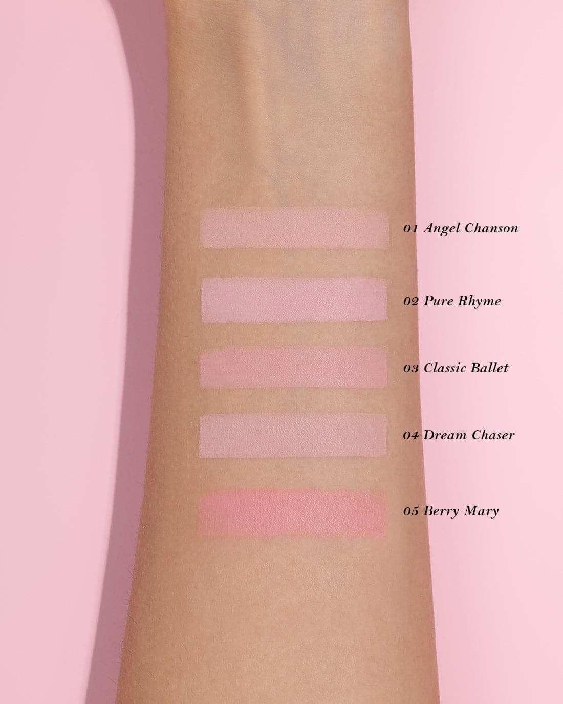 FLOWERKNOWS strawberry Rococo Embossed blush 01