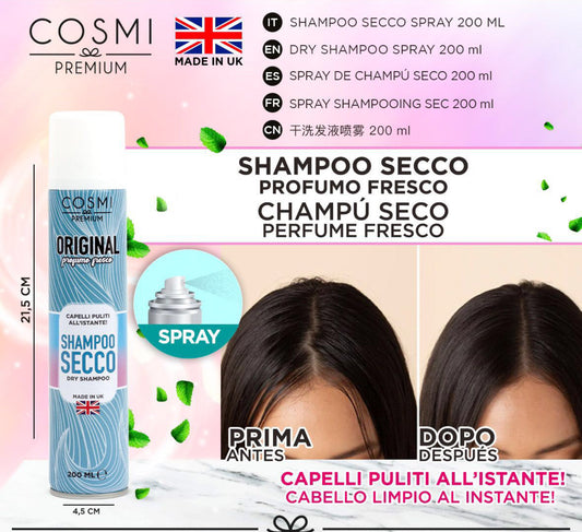 COSMI shampoo secco 200ml FRESH