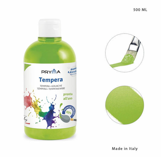 PRYMA tempera 250 ml VERDE CHIARO