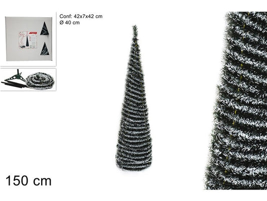 NATALIZIA albero richiudibile inneve 150cm