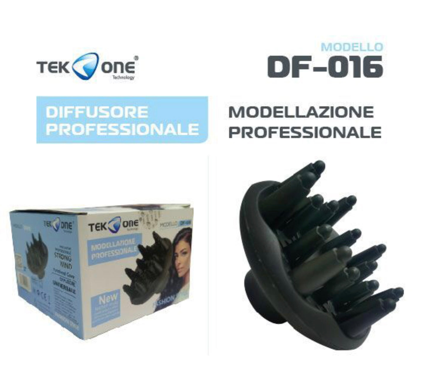 TEK ONE diffusore universale per phon DF-016