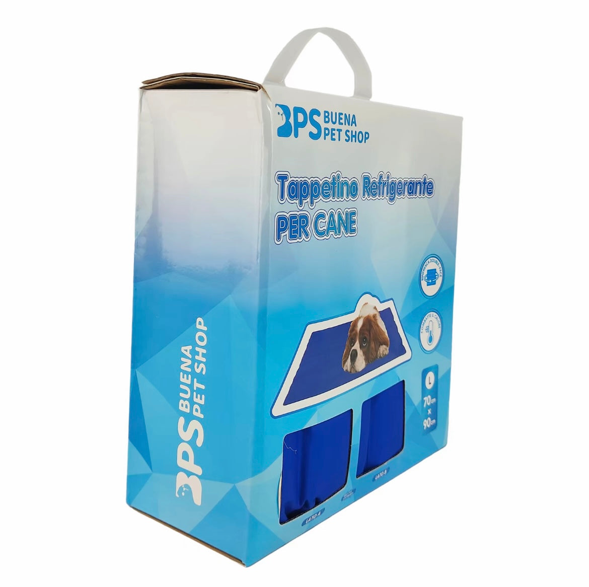 BPS tappettino refrigerante cane gatti 90x70cm