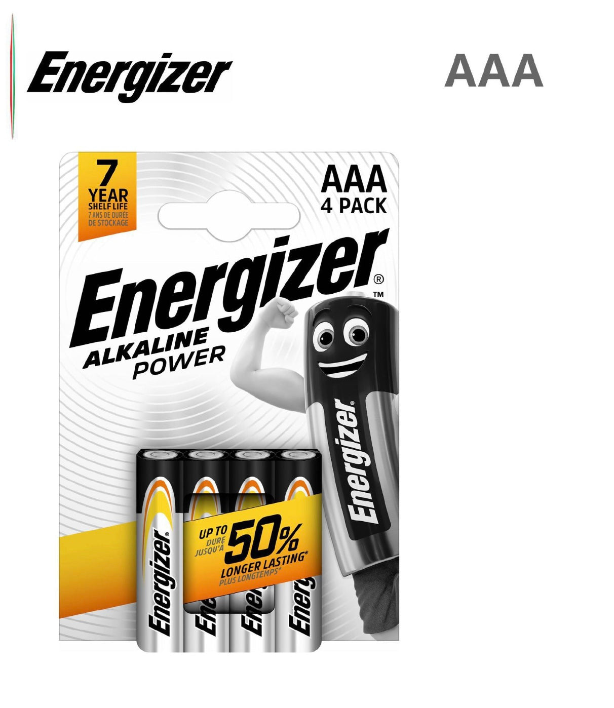 Batteria energizer AAA 4pz