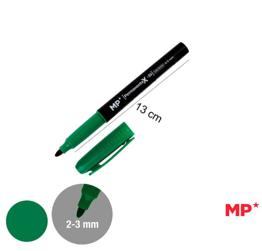 MP Pennarello indelebile 2/3mm verde