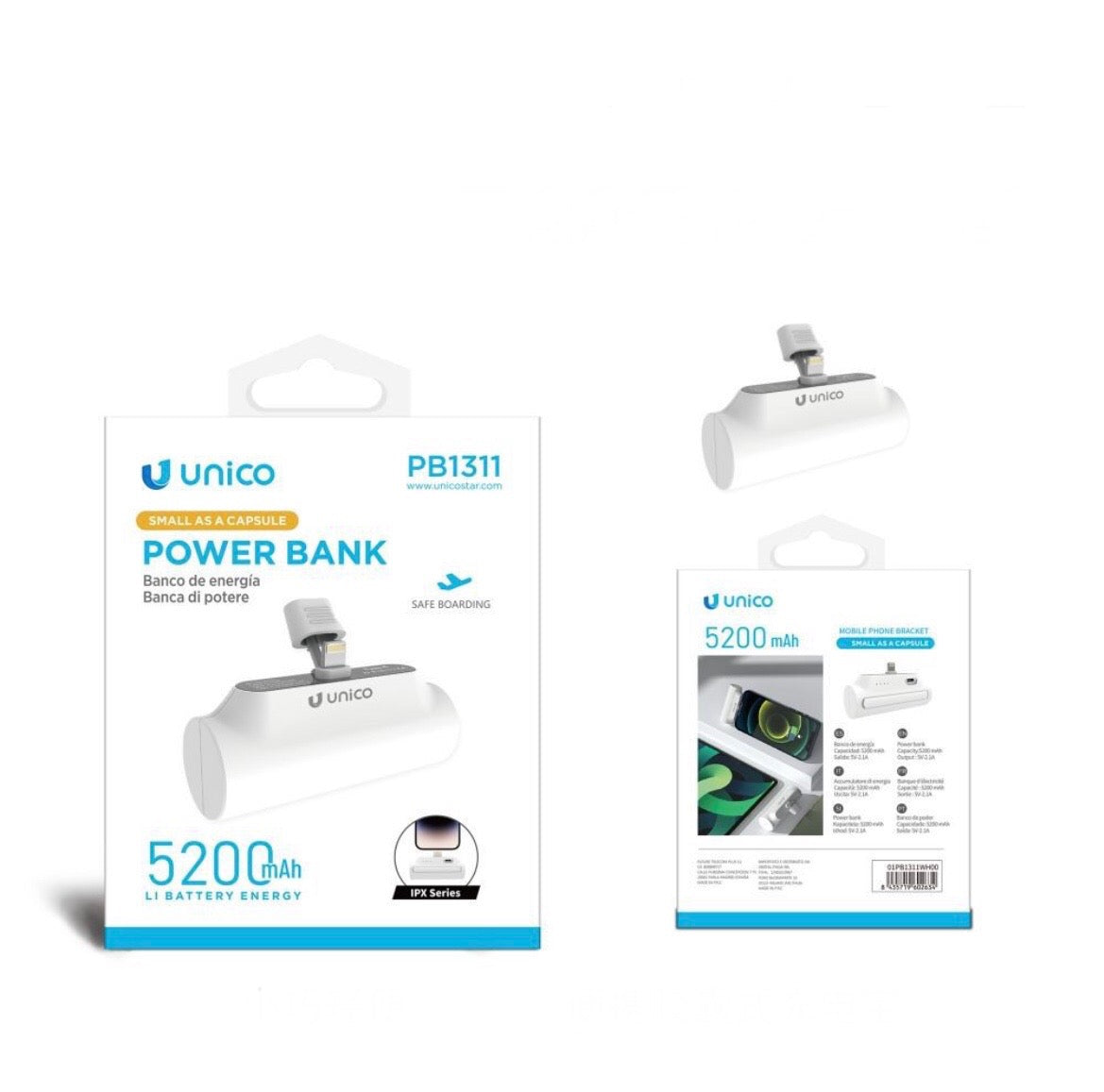 UNICO power Bank 5200MAH PB1311
