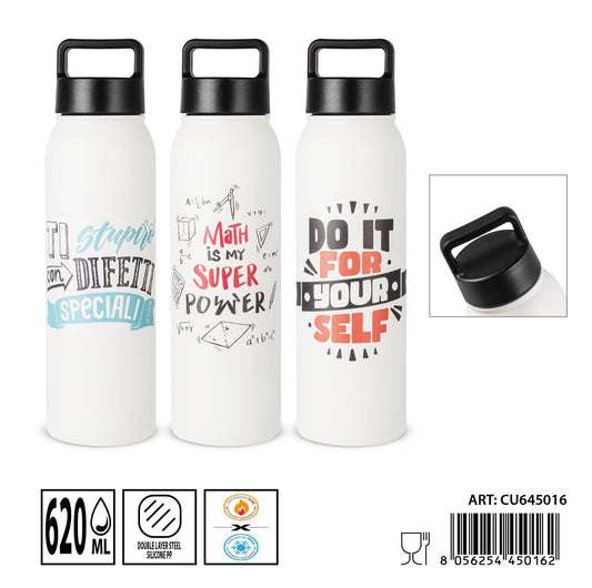 DC CASA borraccia termica 620ml 7.2x26.1cm