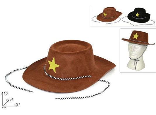 CAPPELLO SCERIFFO FLOCCATO