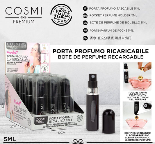 COSMI porta frofumo ricaricabile 5ml