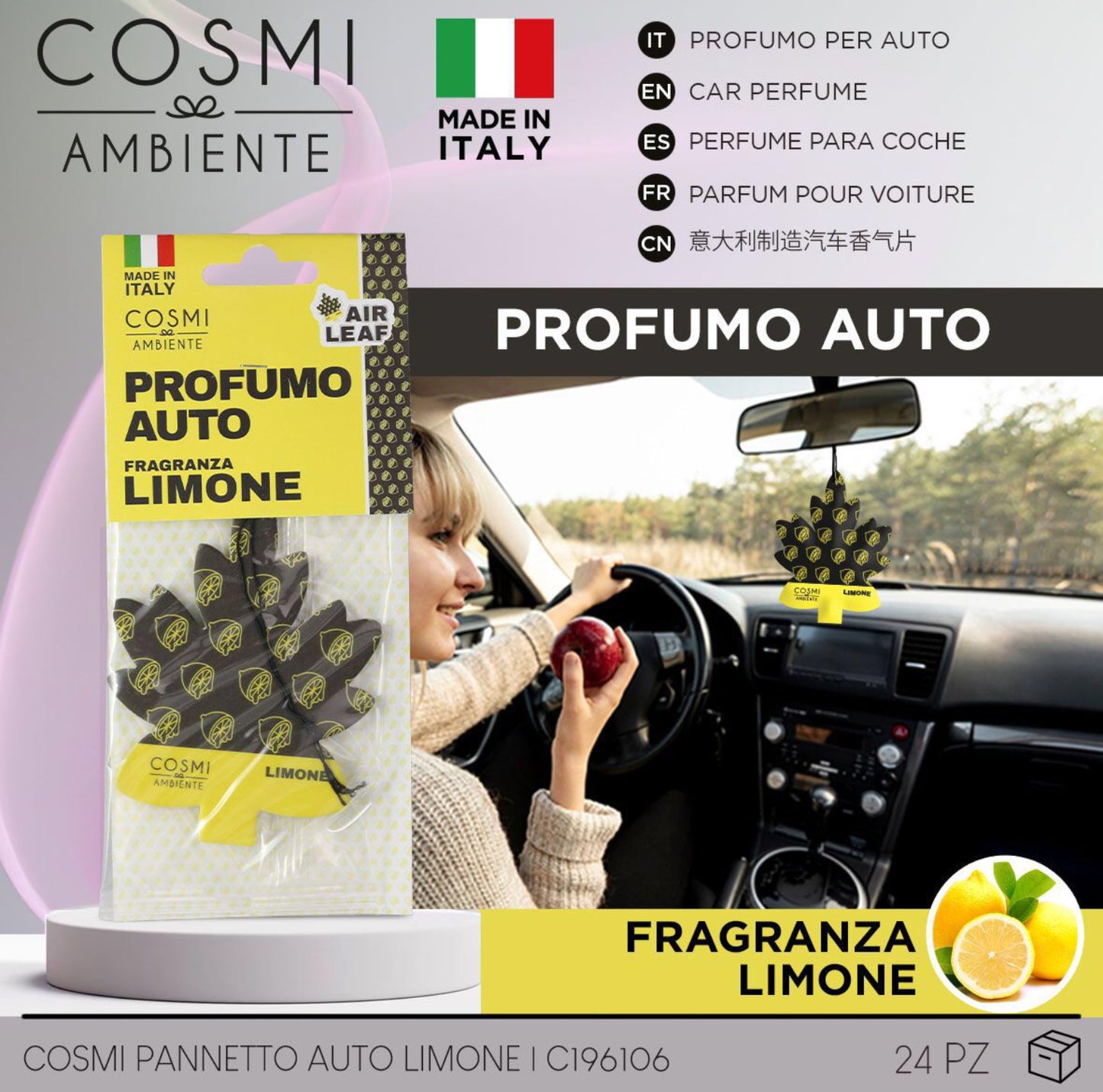 Cosmi profumo fragranza limone