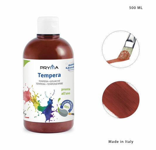 PRYMA tempera 500 ml MARRONE