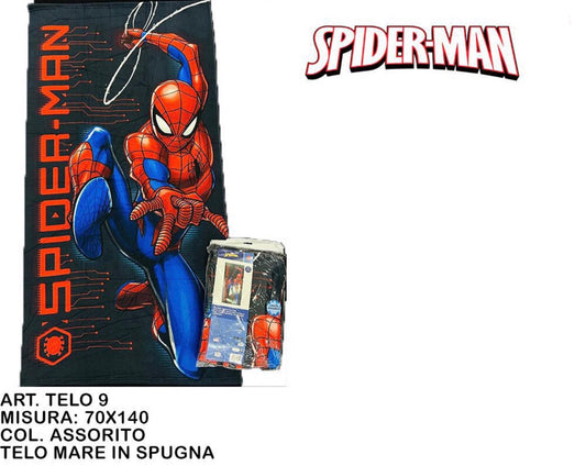 TELO mare in spugna SPIDER-MAN  70x140cm