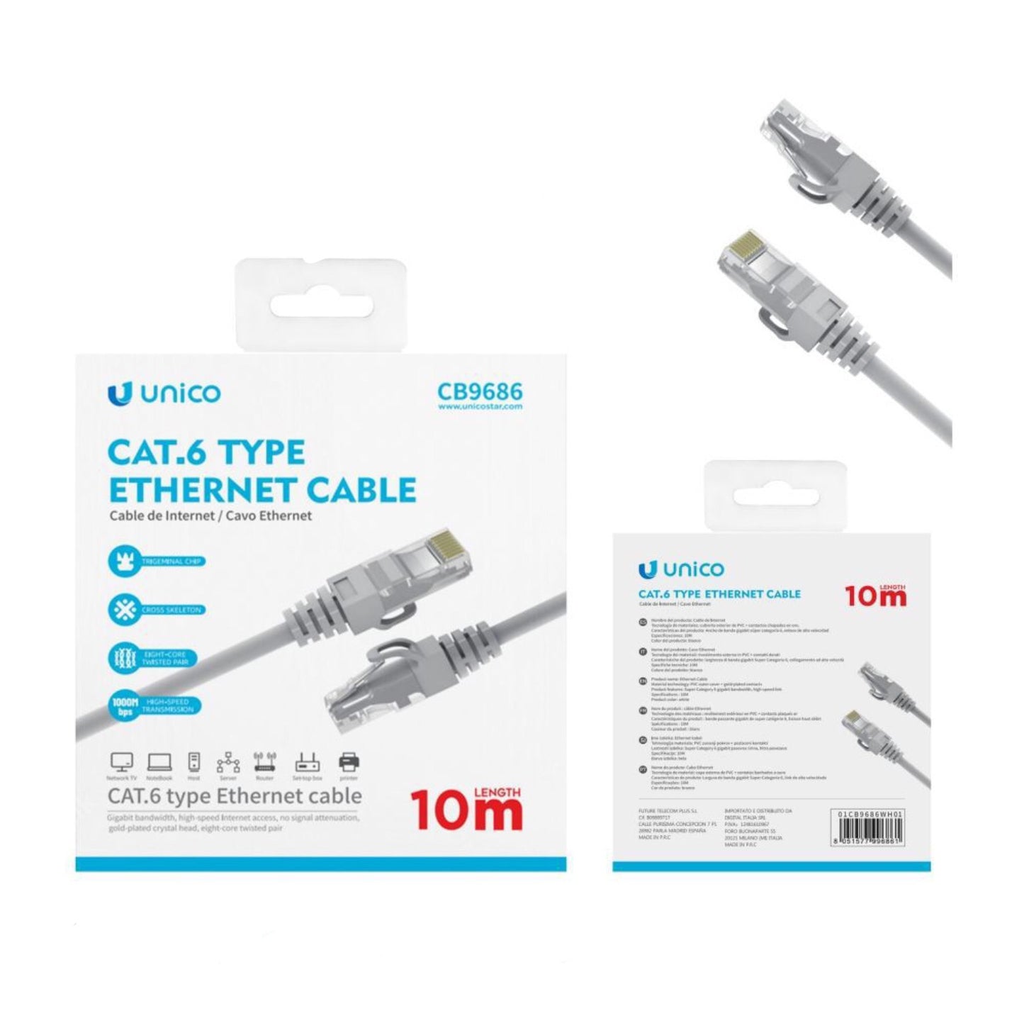 UNICO  cable cat6CB9686