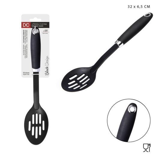 DC CASA L/BLACK cucchiaio forato nylon 32x6,5cm