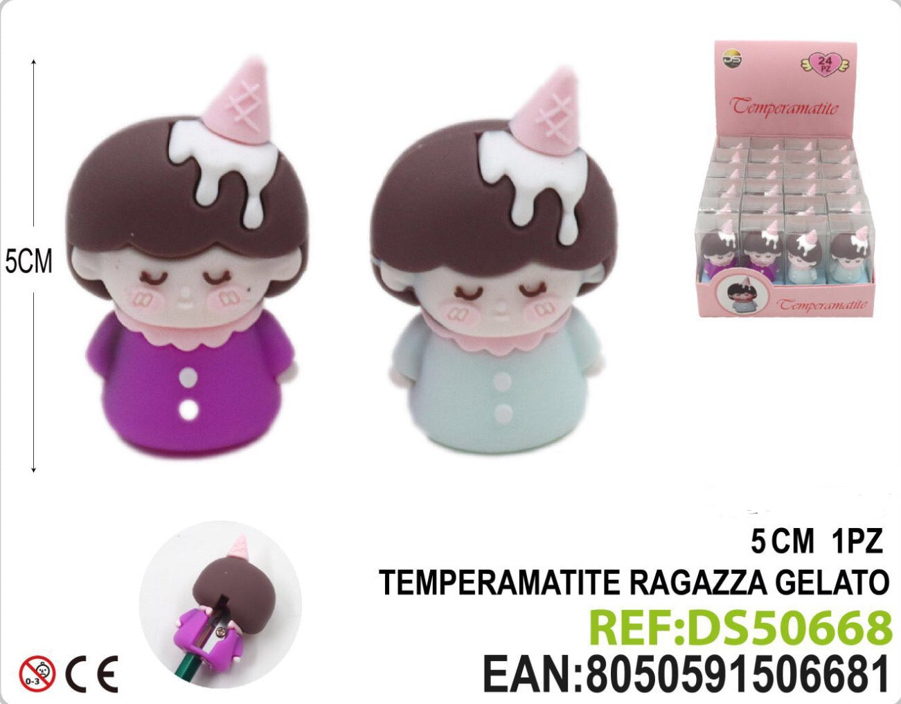 TEMPERAMATITA ragazza gelato