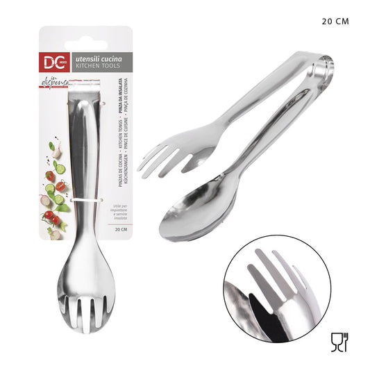 DC CASA pinza insalata acciaio 20cm