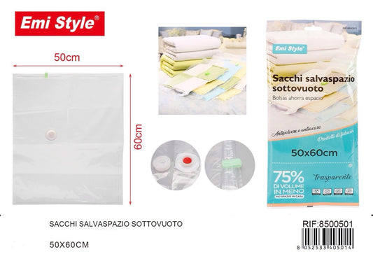 EMIPRO sacchi sottovuoto 50x60cm