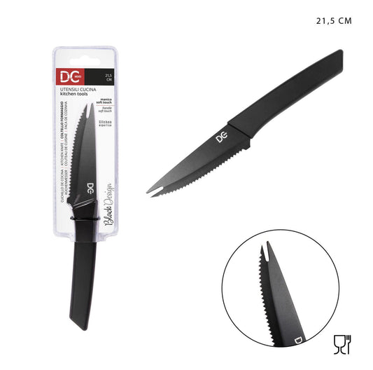 DC CASA L/BLACK coltello formaggio s/touch 21.5cm