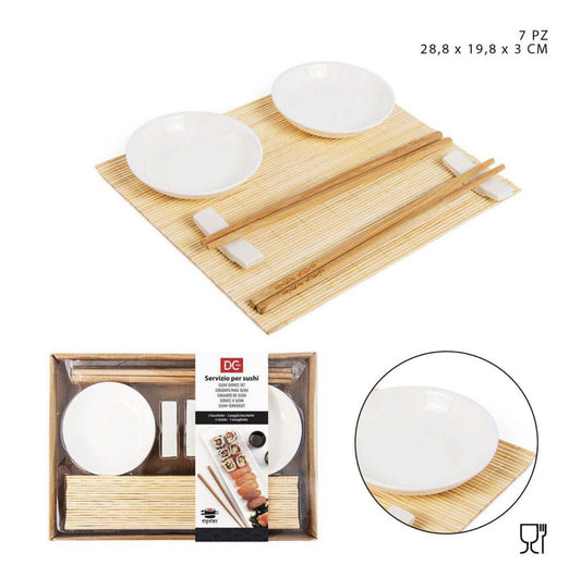 DC CASA servizio accessori sushi 7pz