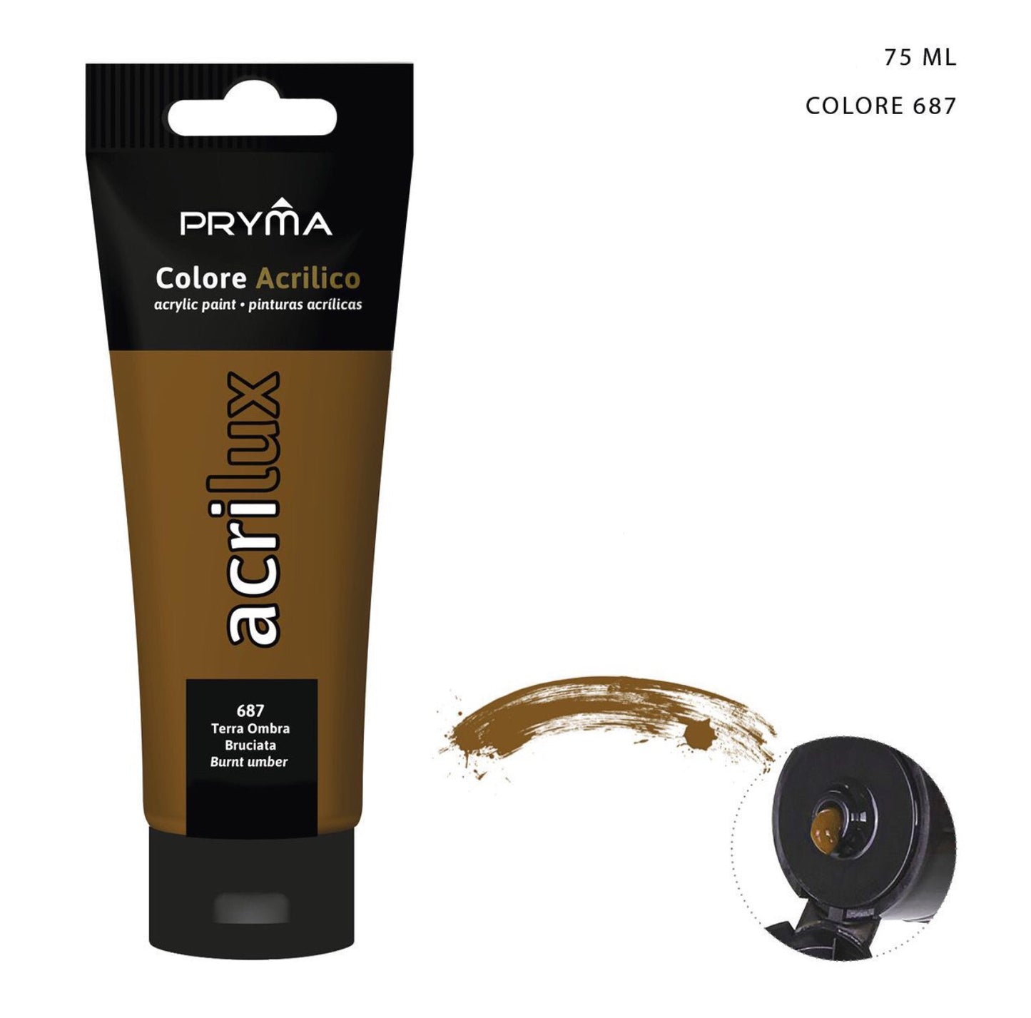 Pryma colore acrilico n°687