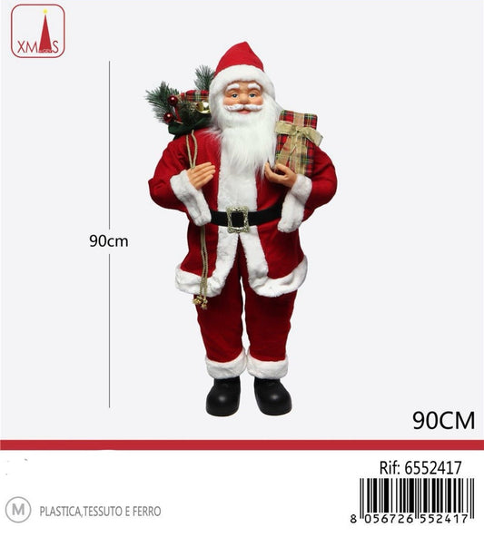 NATALIZIA babbo natale 90cm