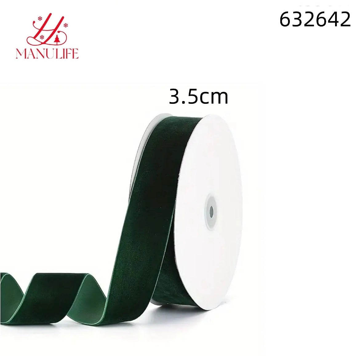 NATALIZIA nastro velluto 3.5cm