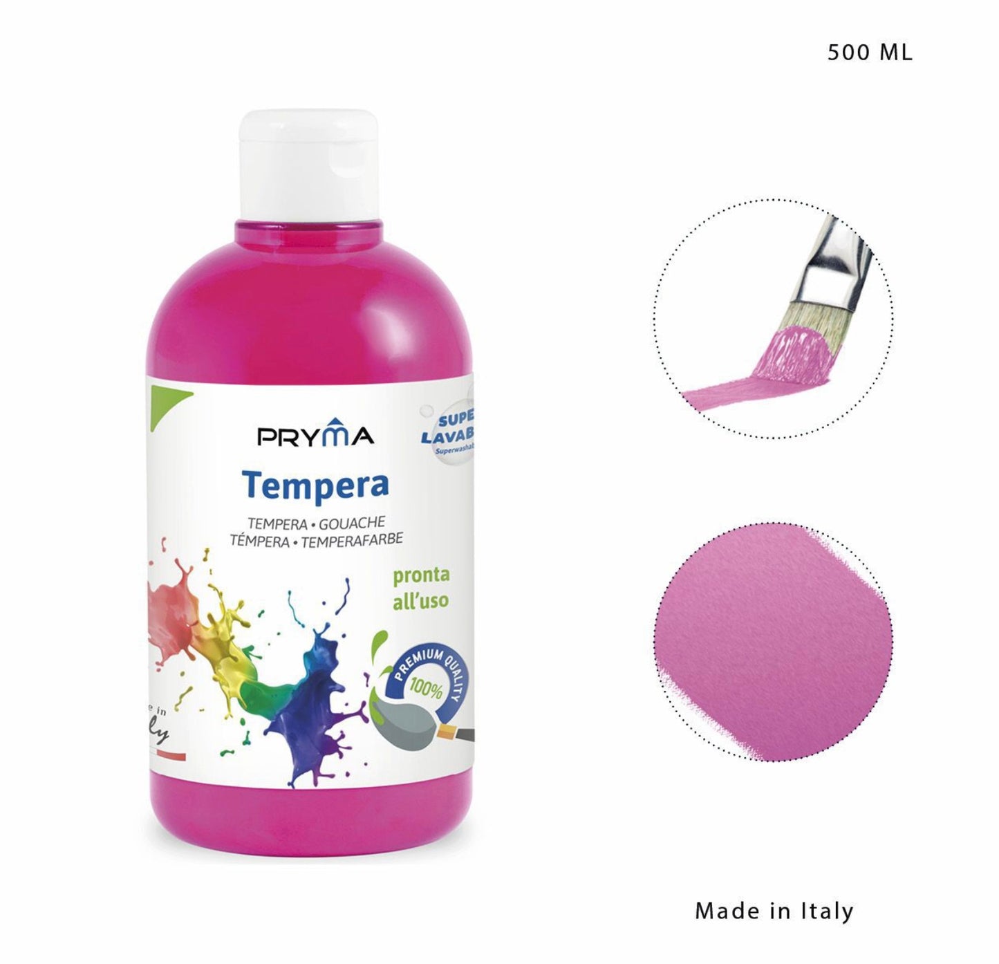 PRYMA tempera 500 ml FUCSIA