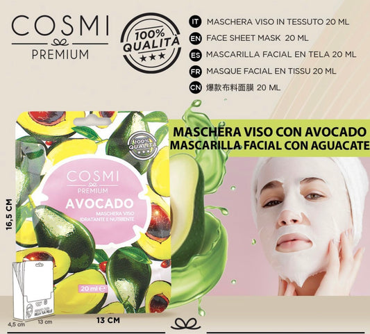 COSMI maschera viso avocado 20ml