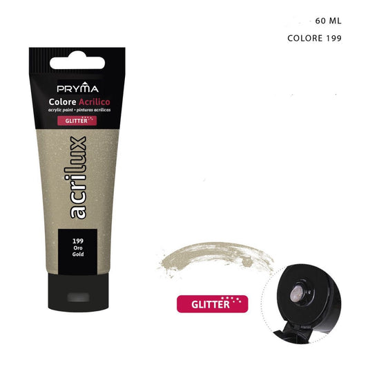 Pryma colore acrilico glitter