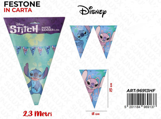 FESTONE bandierine stitch 2,3mt