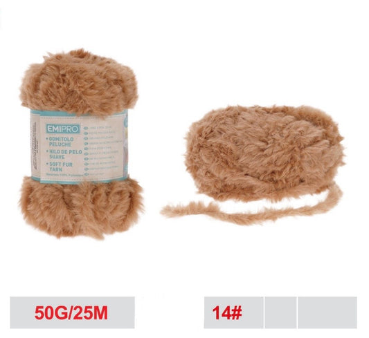 EMI gomitolo peluche 50g/25m 14#