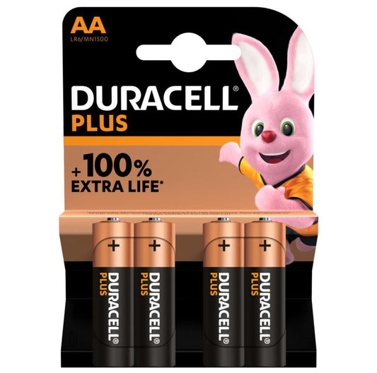 Batteria duracell AA 4pz