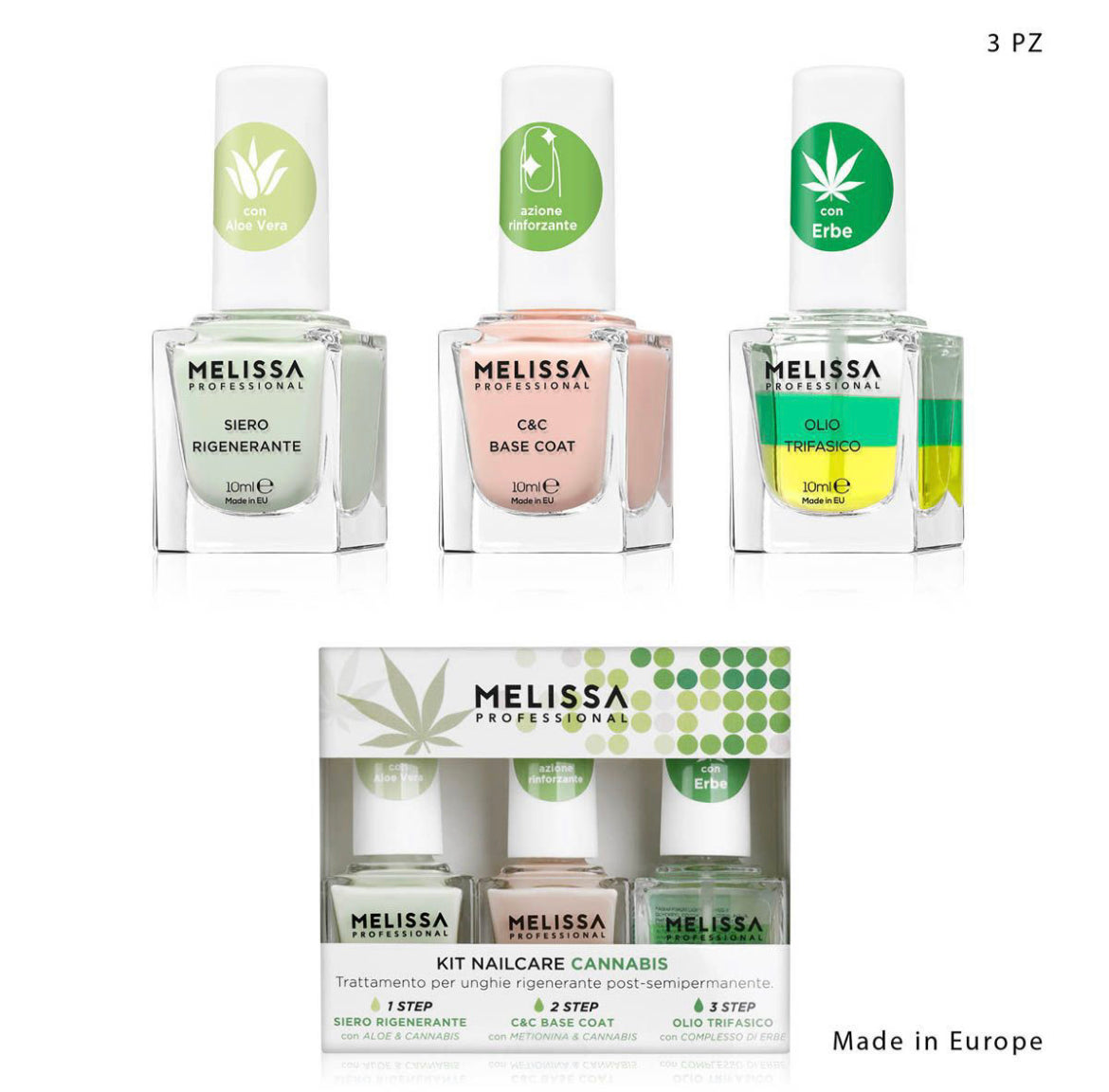 MELISSA professionale KIT NAILCARE CANNABIS