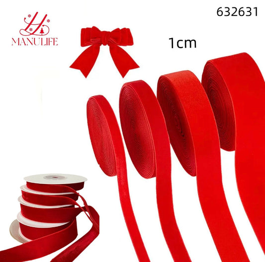 NATALIZIA nastro velluto 1cm