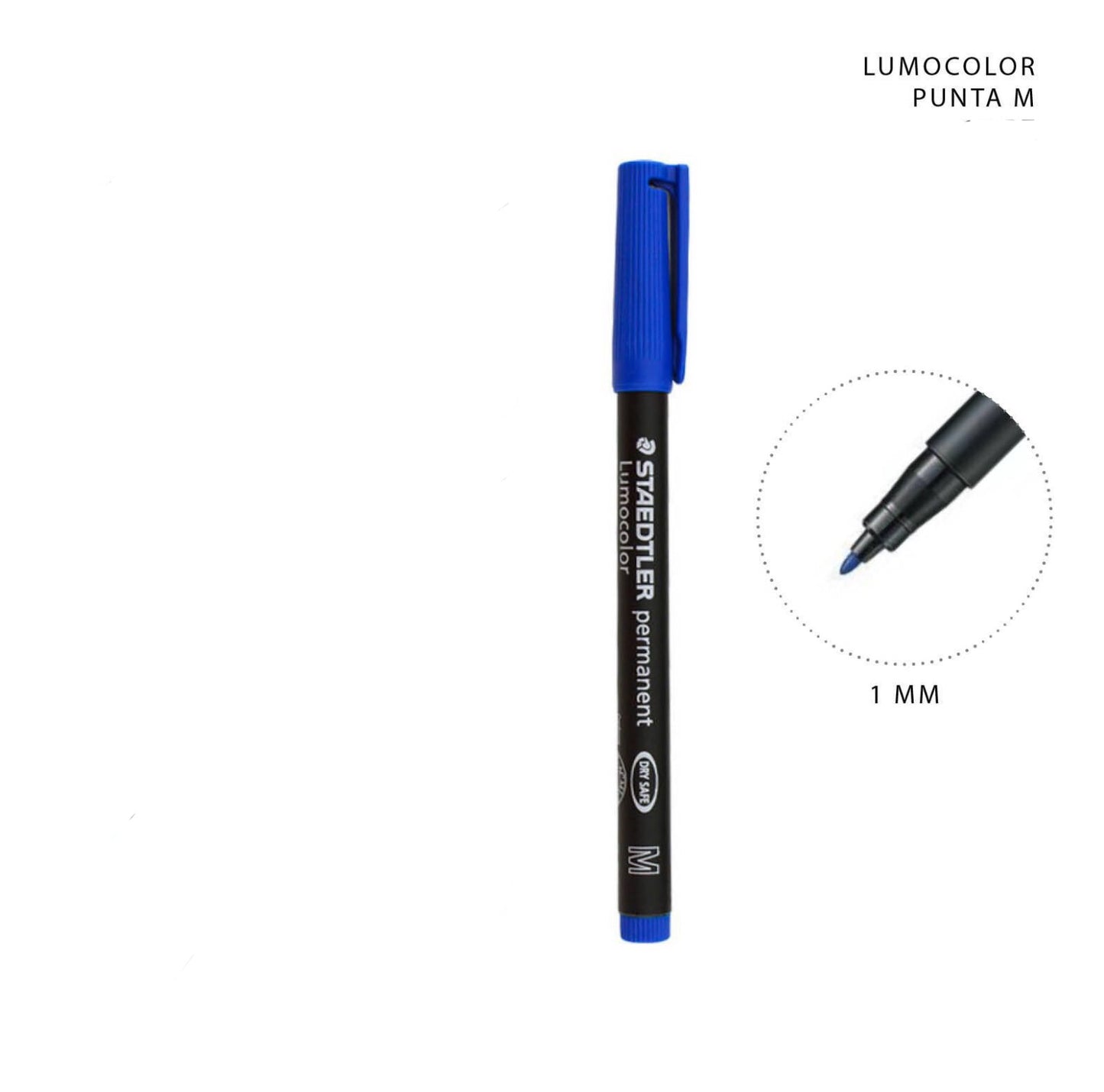 STAEDTLER pennello  blu punta M 1mm