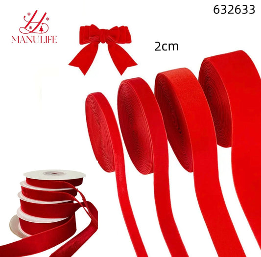 NATALIZIA nastro velluto 2cm