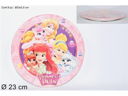PIATTI CARTA 8PZ 23CM PAPER PLATES