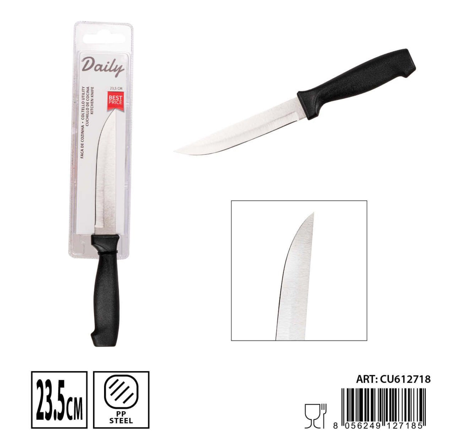 DC CASA L/DAILY coltello utilità 23.5cm