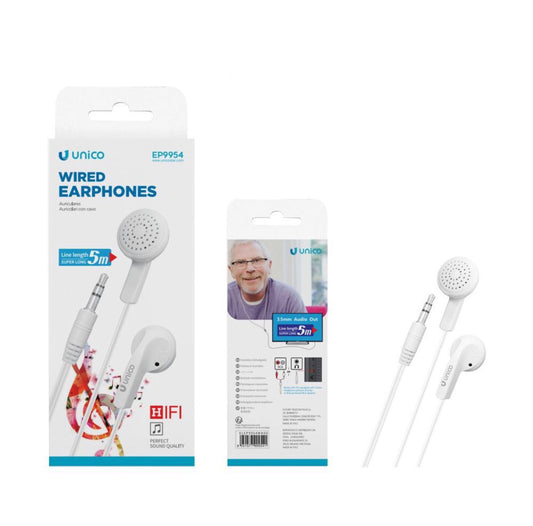 UNICO auricolare da vecchio con orecchio bianco EP9954