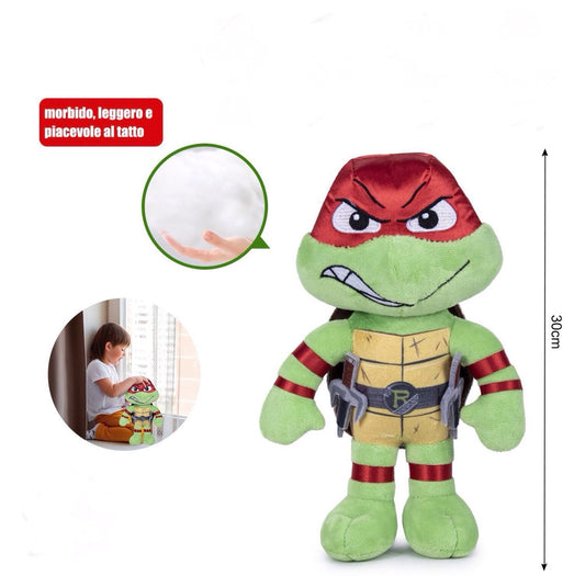 PELUCHE tartaruga ninja 30cm